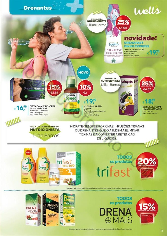 Novo Folheto WELLS promoções de 19 abril a 8 mai
