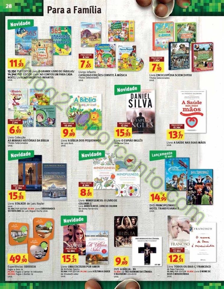 Antevisão Folheto JUMBO Páscoa de 9 a 27 março 