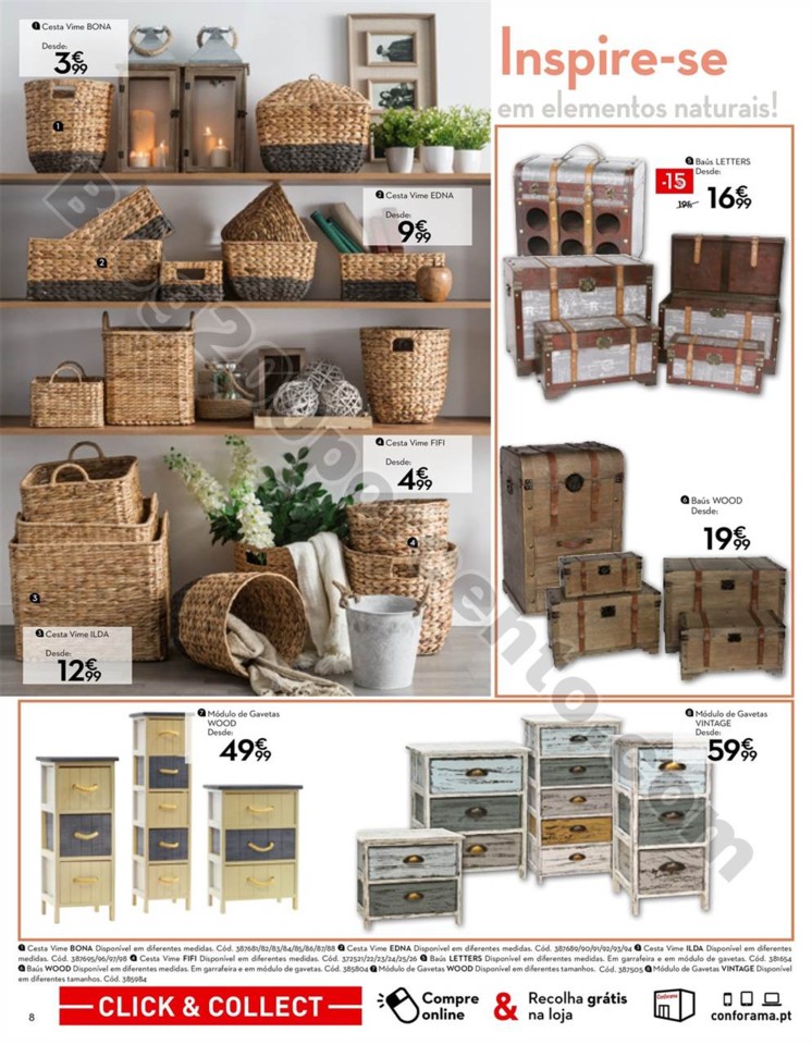 Antevisão Folheto CONFORAMA Promoções de 3 maio