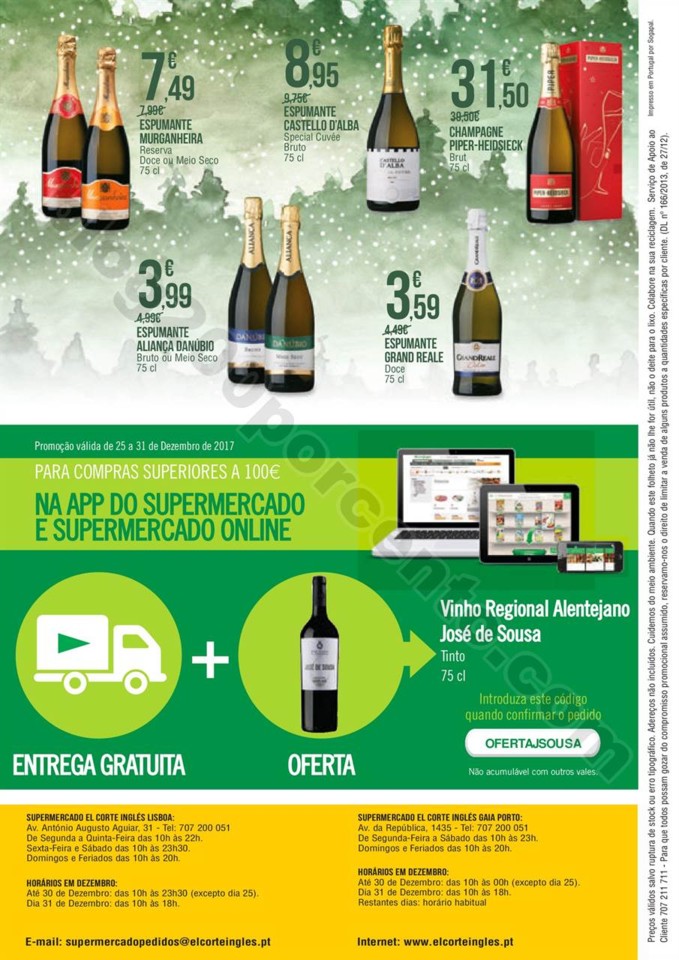 Antevisão Folheto EL CORTE INGLÉS Promoções de