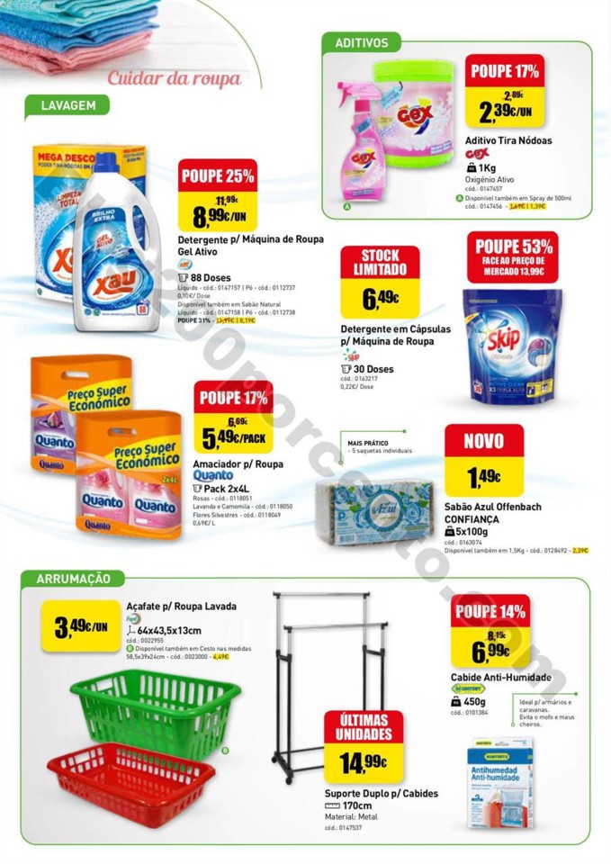 Antevisão Folheto AGRILOJA Limpeza promoções de