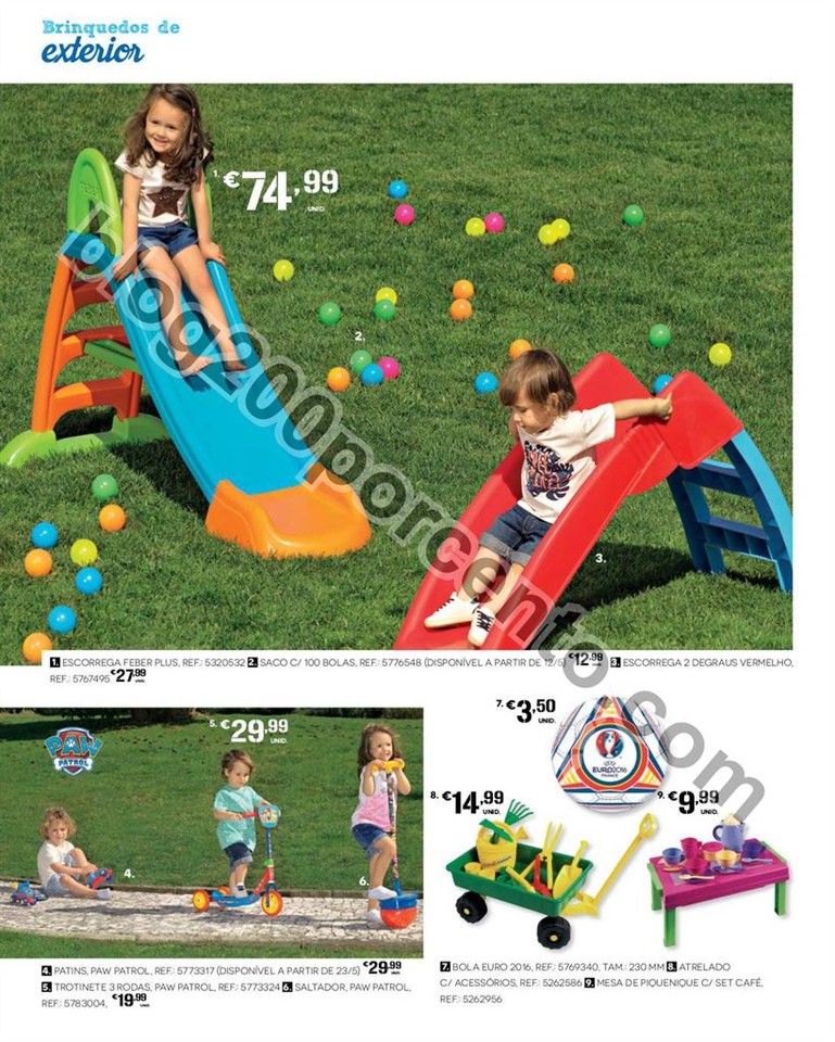 Antevisão Folheto CONTINENTE Ar livre de 10 maio 