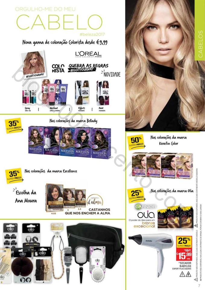 Antevisão Folheto CONTINENTE Mulher promoções d