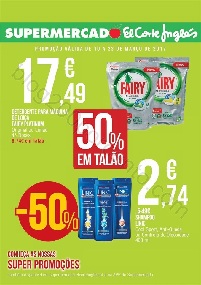 Antevisão Folheto EL CORTE INGLÉS Promoções de