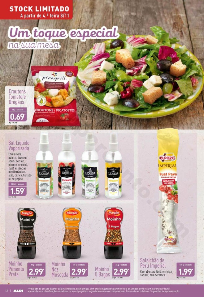 Antevisão Folheto ALDI Promoções a partir de 8 