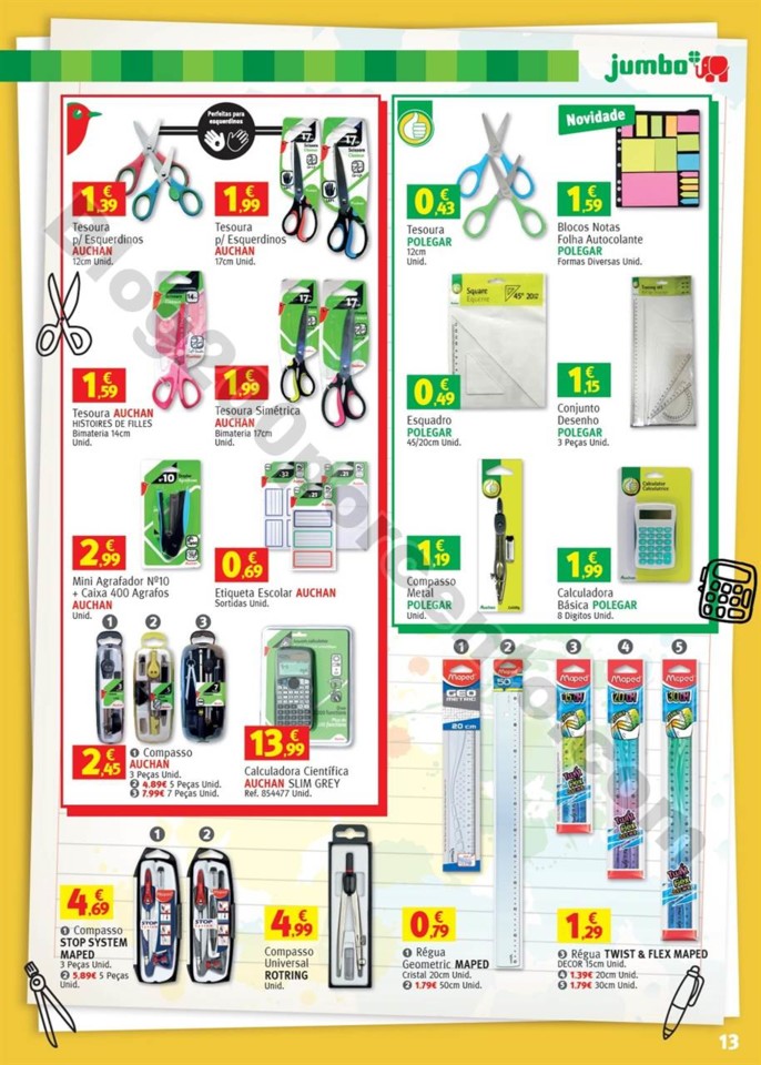 Antevisão Folheto JUMBO Regresso às aulas promo