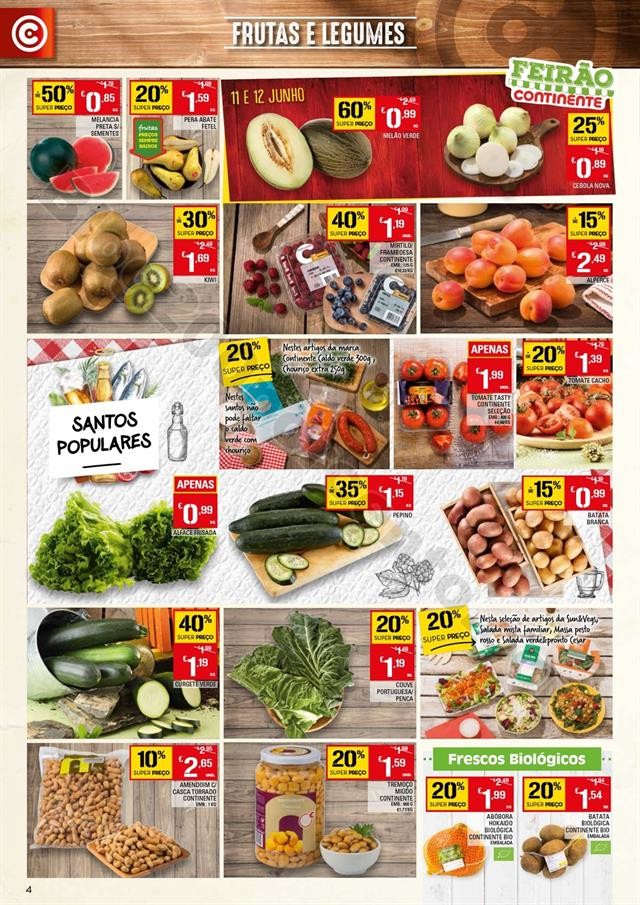 Antevisão Folheto CONTINENTE Promoções de 11 a 