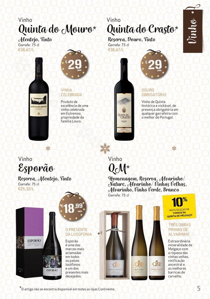 Continente presentes de natal 29 outubro a 24 deze