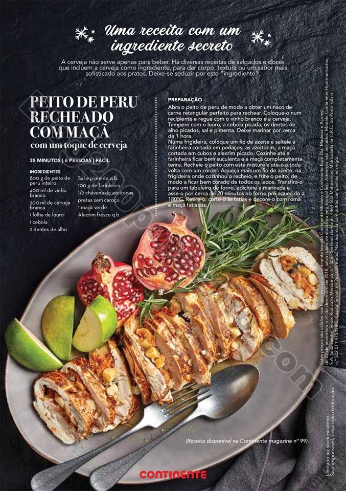 Antevisão Folheto CONTINENTE Cervejas 27 novembro