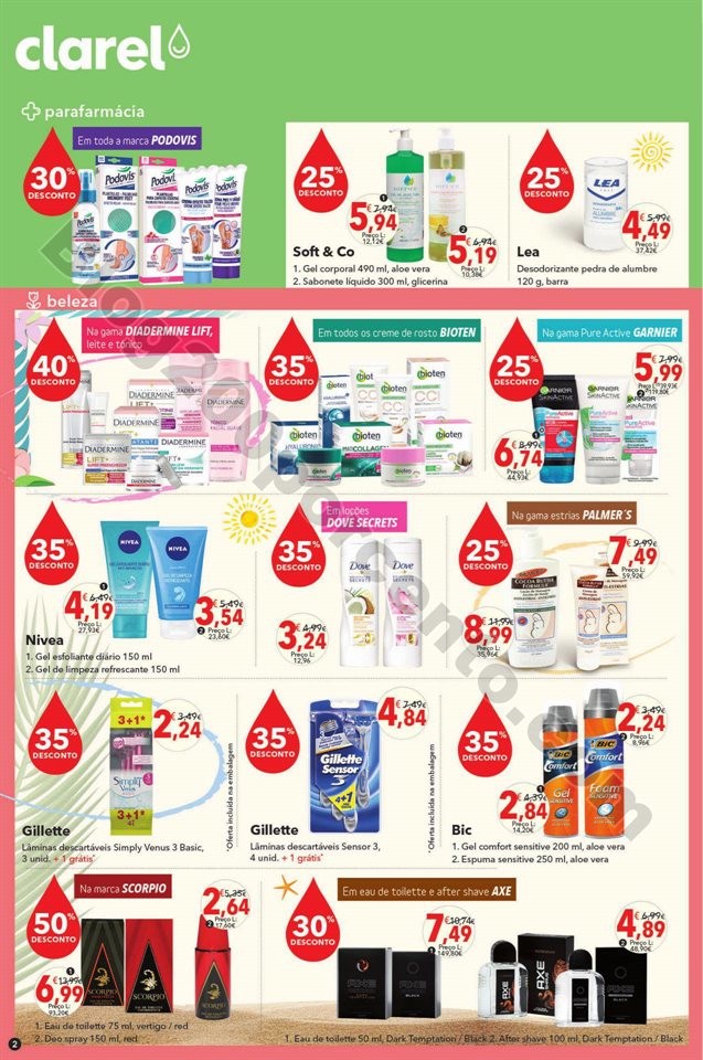 Antevisão Folheto CLAREL Promoções de 9 a 22 ma
