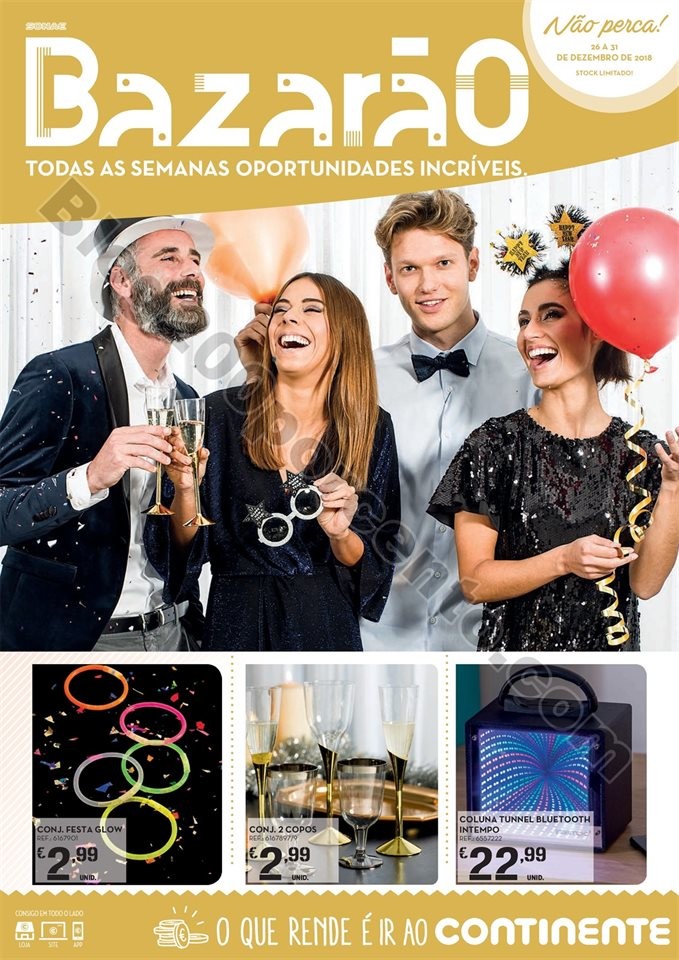 Antevisão Folheto CONTINENTE Bazarao Promoções 