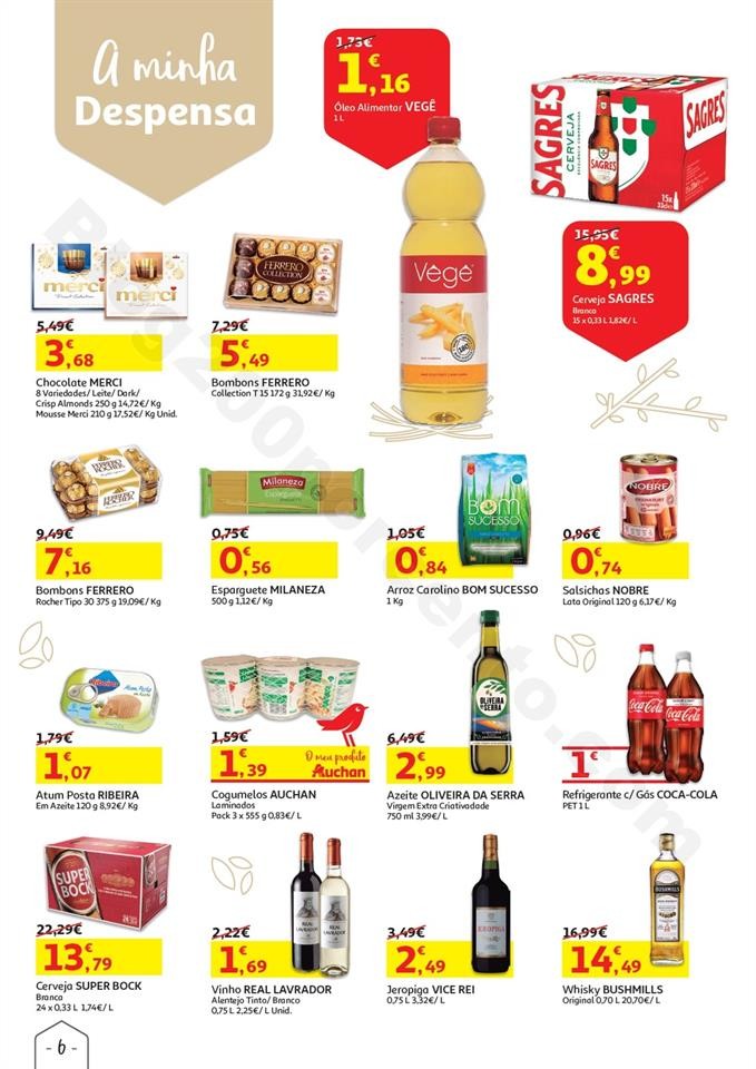 Antevisão Folheto AUCHAN Promoções de 7 a 13 no