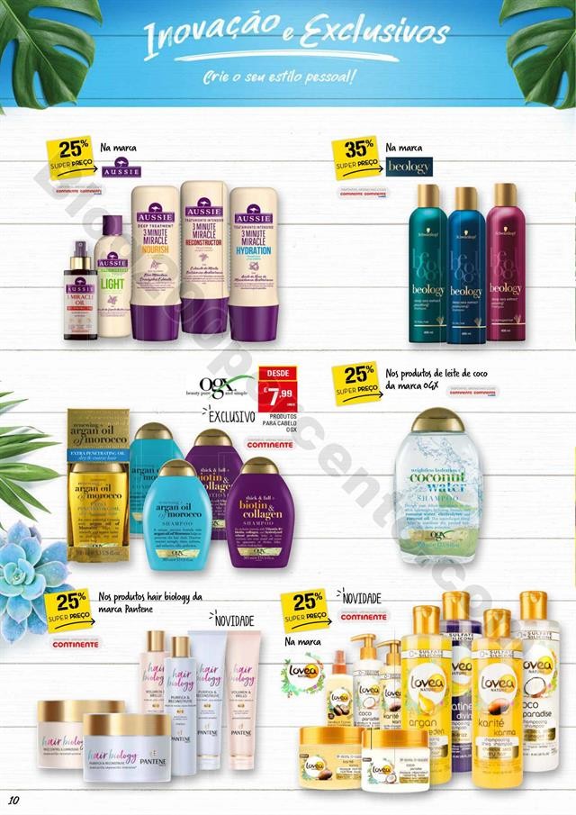 Antevisão Folheto CONTINENTE Cabelos Promoções 