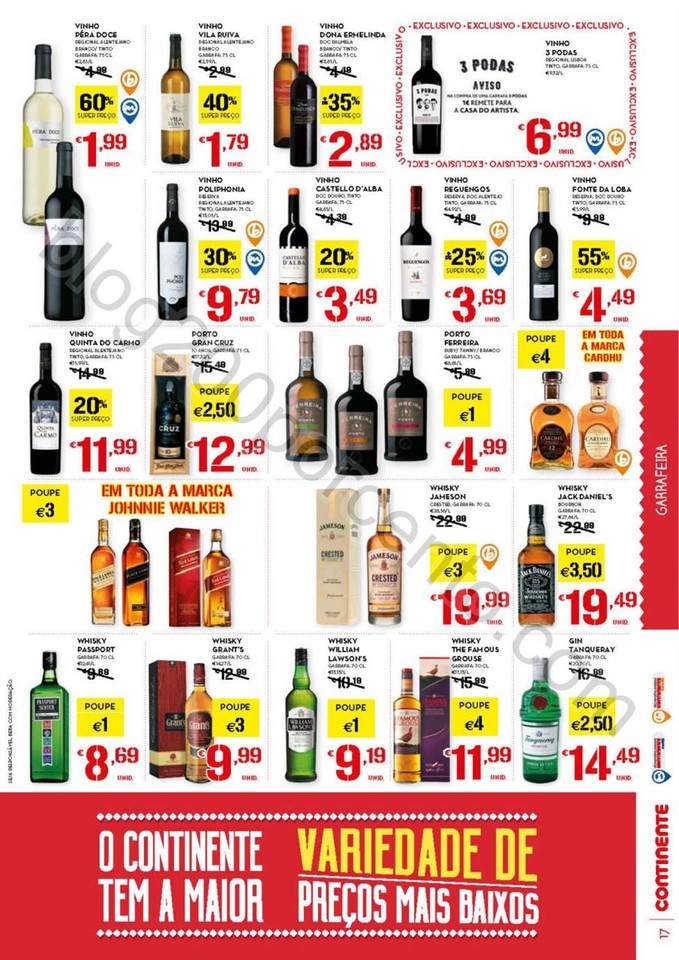 Antevisão Folheto CONTINENTE Promoções de 13 a 