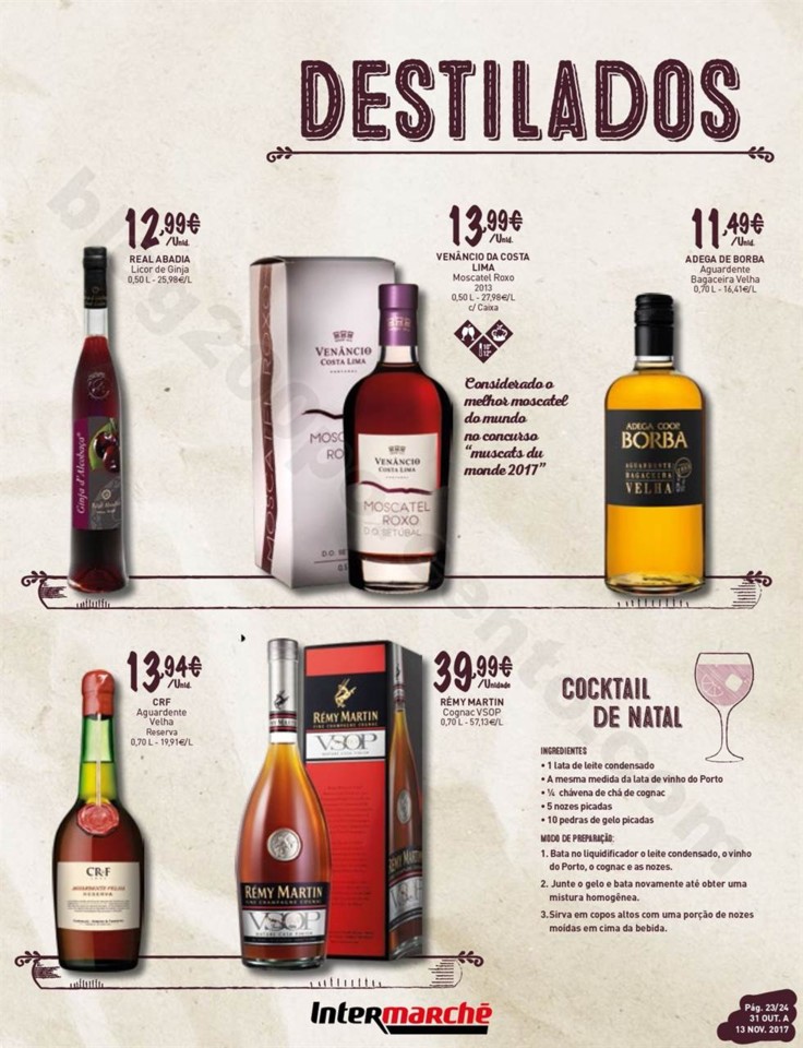 Antevisão Folheto INTERMARCHÉ Vinhos promoções