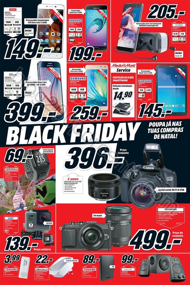 Antevisão Folheto MEDIA MARKT Black Friday promo