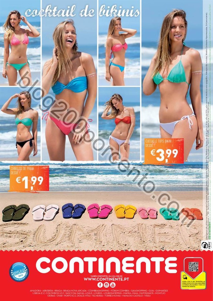 Antevisão Folheto CONTINENTE Praia promoções de