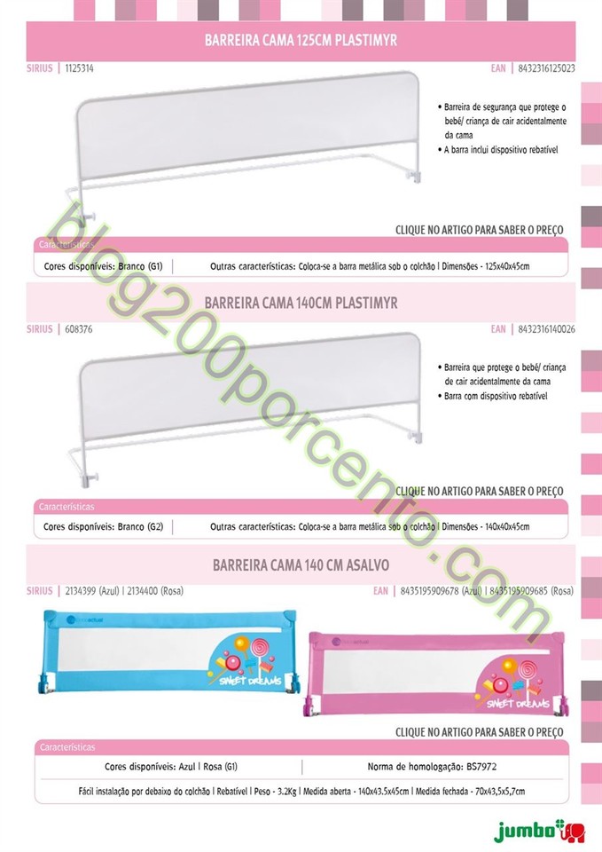 Novo Catálogo JUMBO Puericultura de 19 janeiro a 
