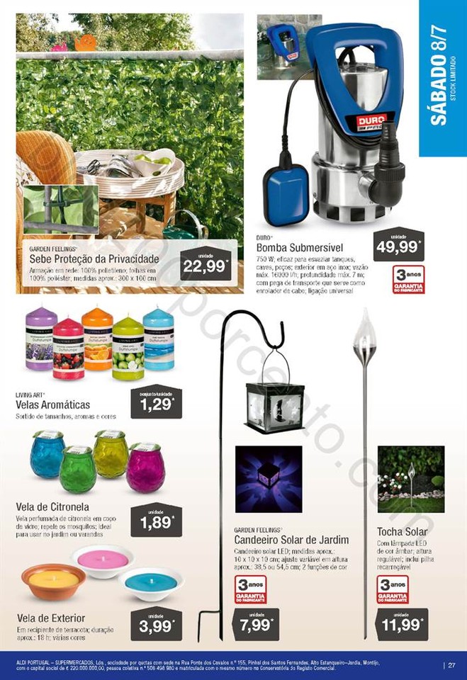 Antevisão Folheto ALDI Promoções a partir de 5 