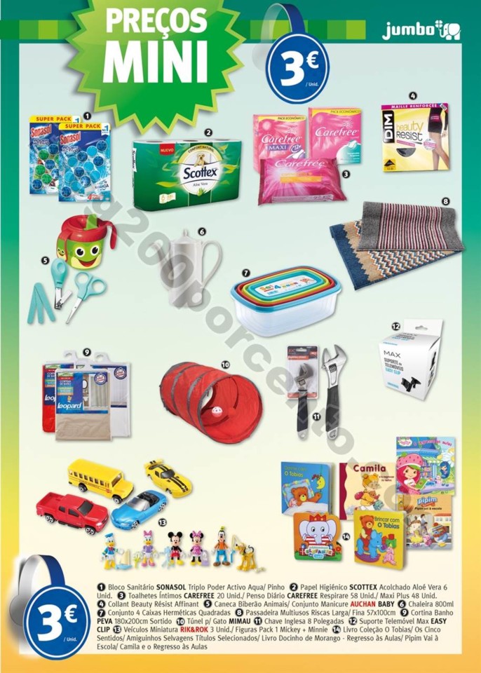 Antevisão folheto jumbo promoçoes + preços mini