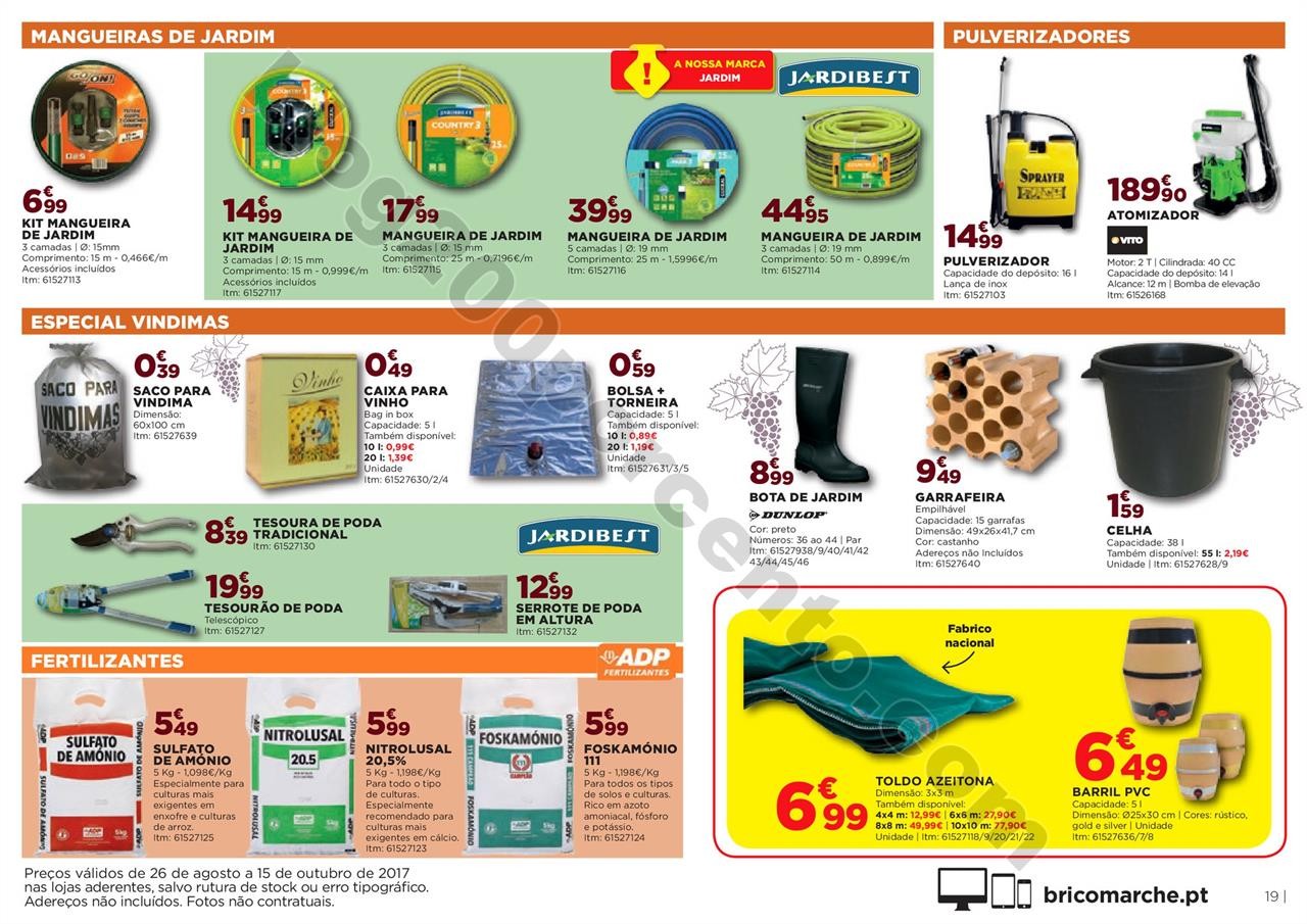 Novo Folheto BRICOMARCHÉ promoções até 15 outu