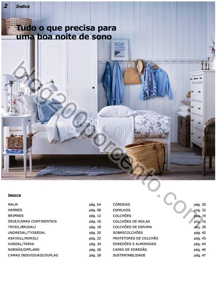 Novo Catálogo IKEA Quartos promoções até 31 ju