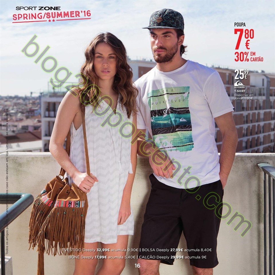 Novo Folheto SPORT ZONE promoções de 9 março a 