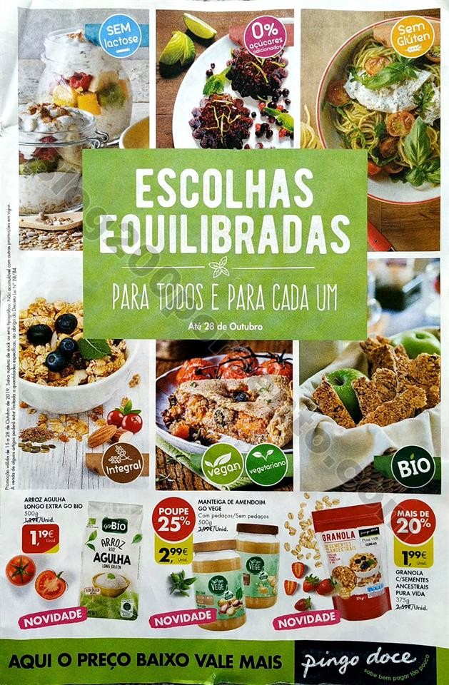 folheto extra pingo doce escolhas saudáveis 15 a 