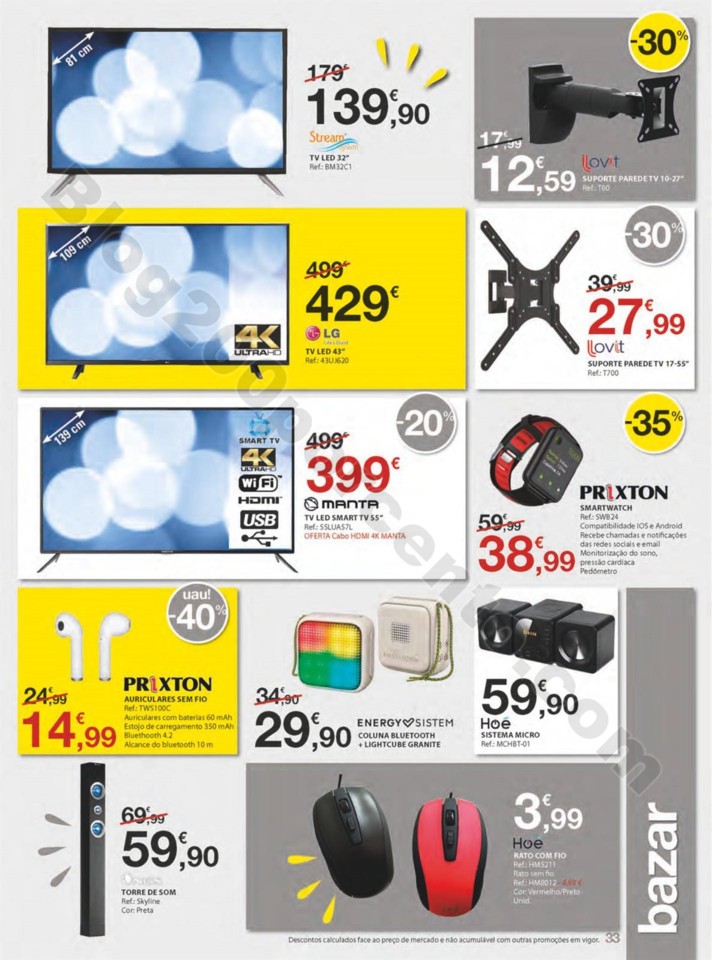 Antevisão Folheto E-Leclerc Promoções de 25 abr