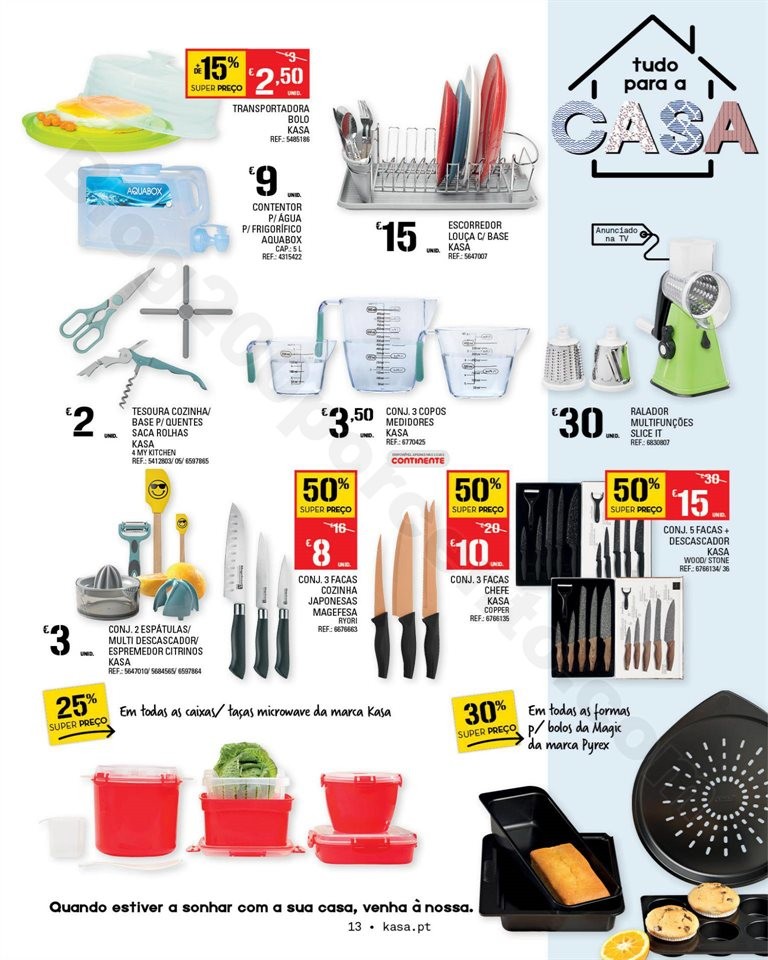 Antevisão Folheto CONTINENTE Casa promoções de 