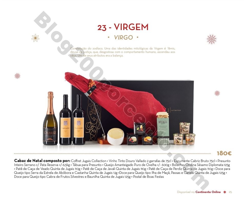 Antevisão Folheto CONTINENTE Cabazes de Natal 201