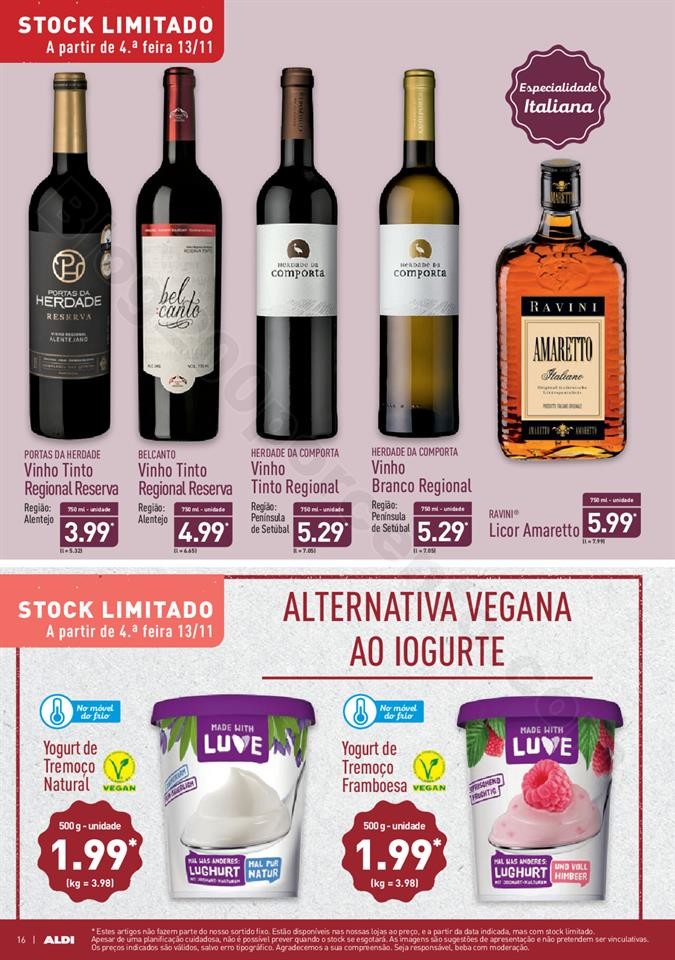 Folheto ALDI Promoções a partir de 13  novembro 