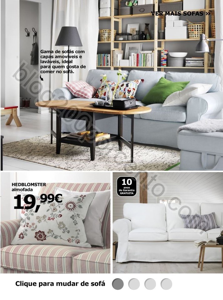 Antevisão Folheto IKEA Salas promoções de 31 ou