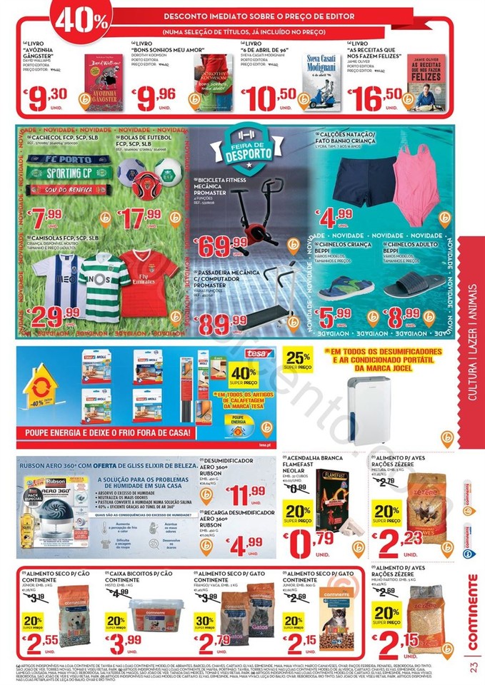 Antevisão folheto CONTINENTE Promoções de 18 a 