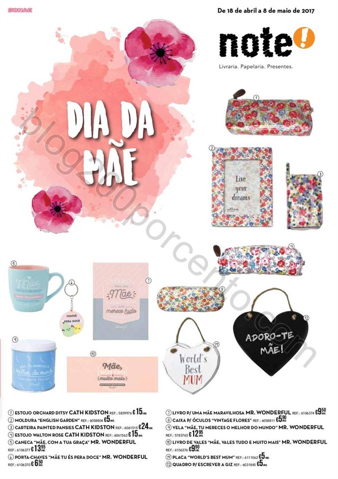 Antevisão Folheto NOTE Especial Dia da Mãe promo
