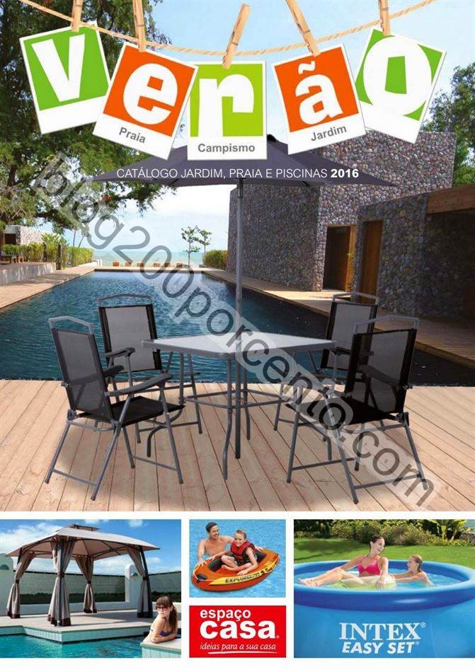 Novo Folheto ESPAÇO CASA Verão promoções até 