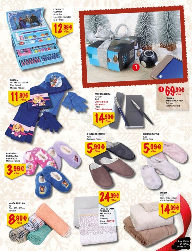 Antevisão Folheto INTERMARCHÉ Presentes natal pr