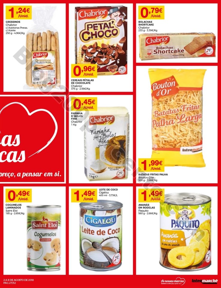 Antevisão Folheto INTERMARCHÉ Promoções de 2 a