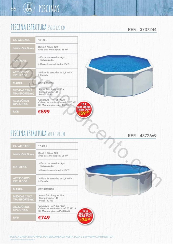 Novo Folheto CONTINENTE Ar Livre até 15 agosto p6