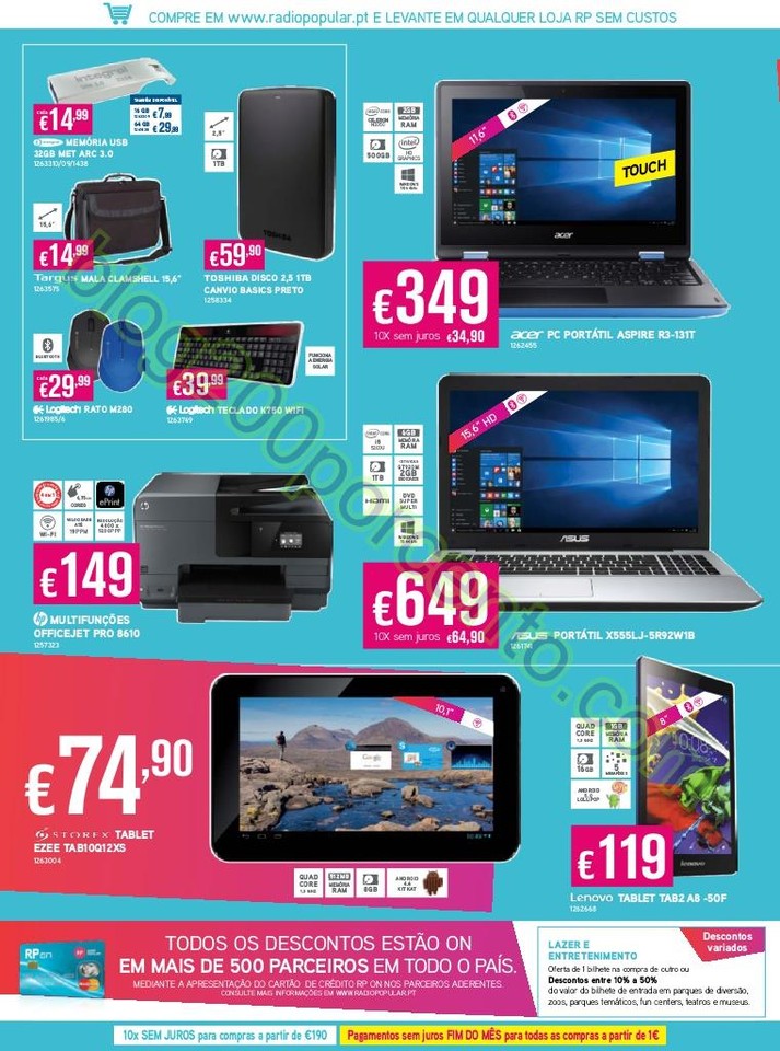 Antevisão Folheto RADIO POPULAR Promoções de 19