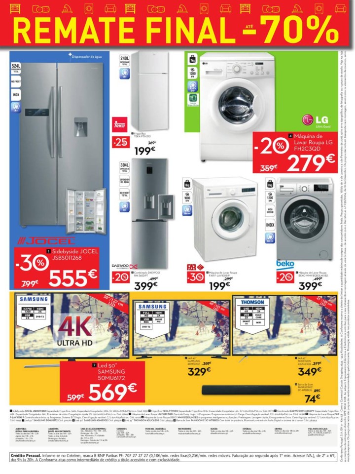 Antevisão Folheto Saldos CONFORAMA Promoções de