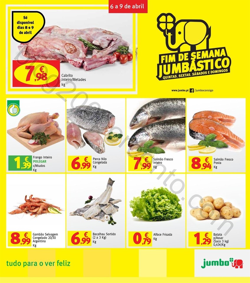 Antevisão Folheto JUMBO Fim de semana - promoçõ