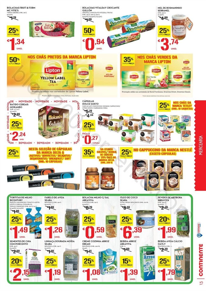 Antevisão Folheto CONTINENTE Promoções de 21 a 