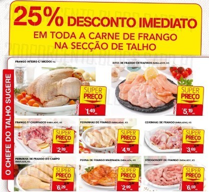 Acumulação 25% + 25% | CONTINENTE | de 5 a 10 março