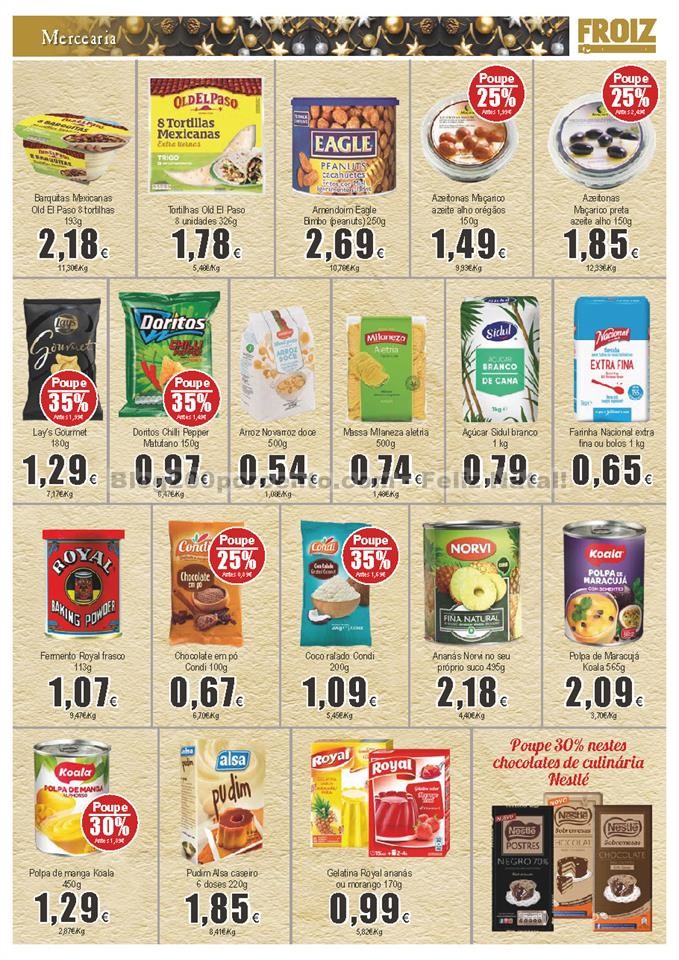 ANtevisão Folheto FROIZ Promoções de 18 dezembr
