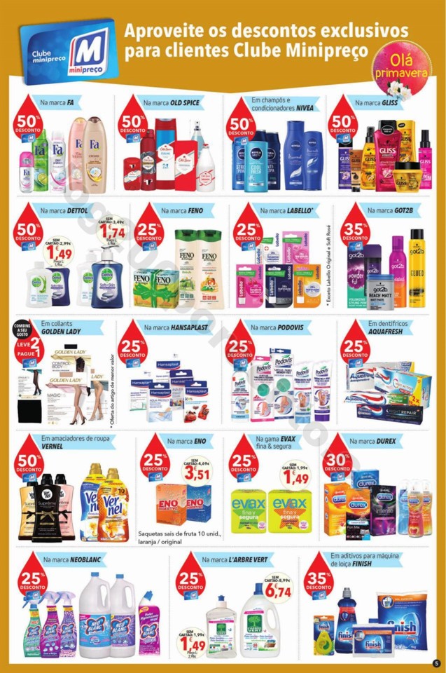 Antevisão Folheto CLAREL Promoções de 25 abril 