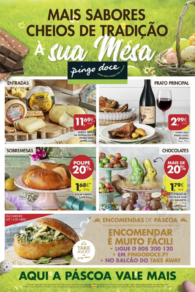 Antevisão Folheto PINGO DOCE Super Páscoa Promo
