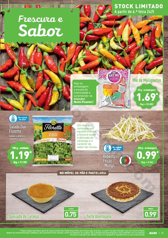 Antevisão Folheto ALDI Promoções a partir de 22