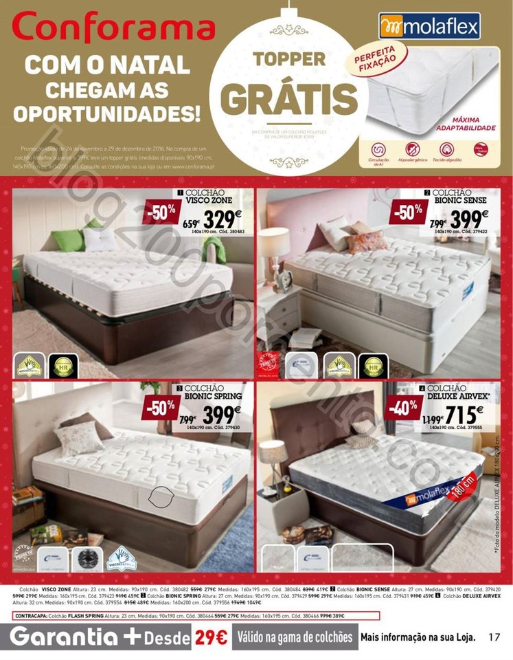 Antevisão Folheto CONFORAMA Natal Promoções de 