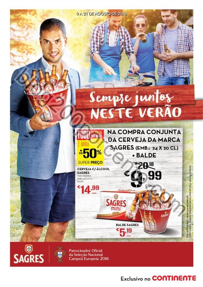 Antevisão Folheto CONTINENTE Extra bebidas promo